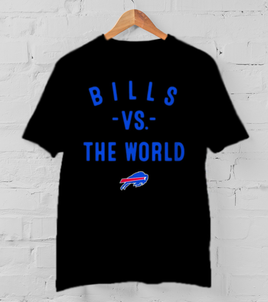 Buffalo Bills Vs The World 2026 Season NFL Team Battle T-Shirt