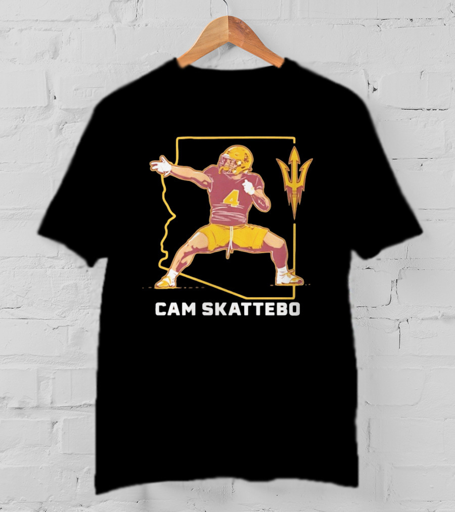 Cam Skattebo ASU Football Arizona State Sun Devils Star 2026 T-Shirt