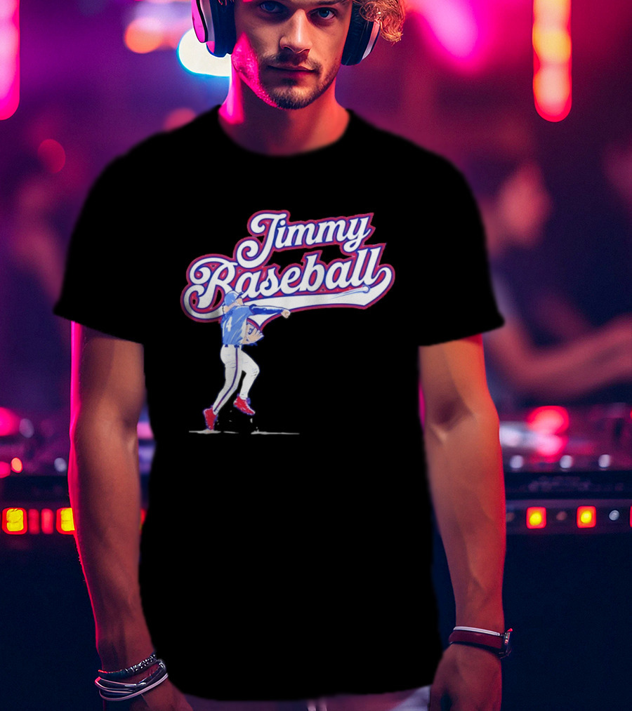 Jimmy Baseball Atlanta Braves MLB Season 2026 Jim Jarvis T-Shirt