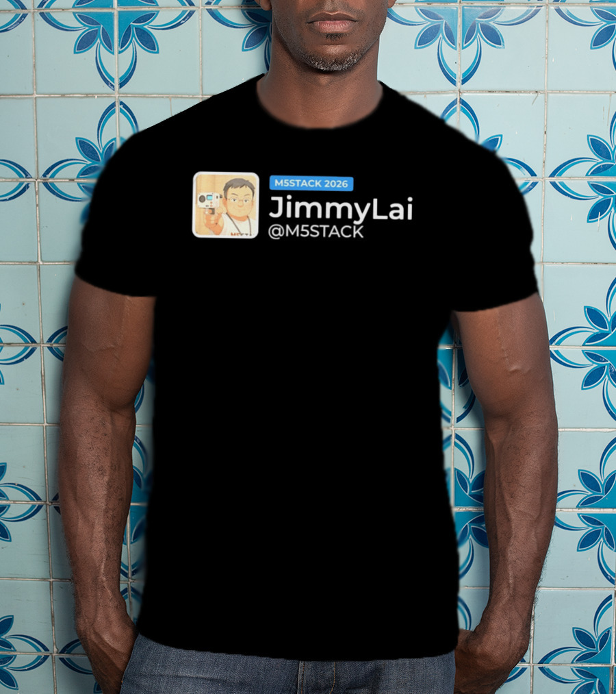 M5STACK 2026 Jimmy Lai M5Stack T-Shirt