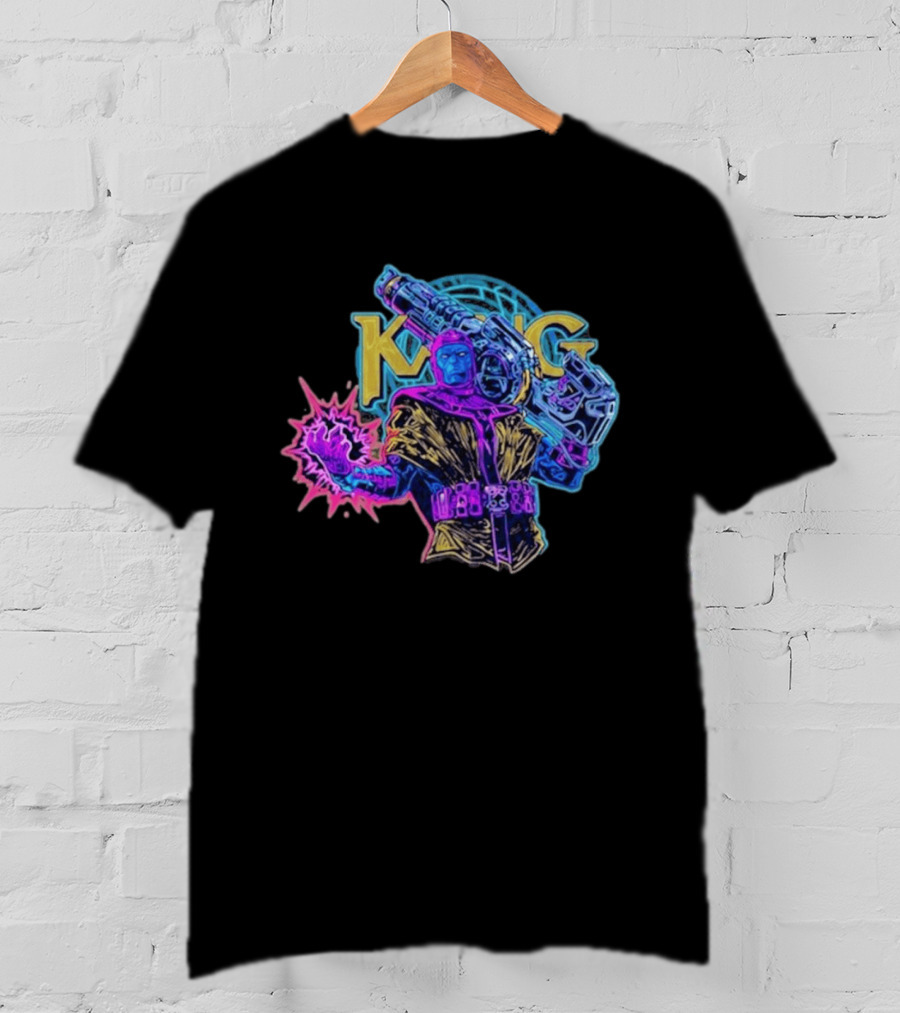 Kang The Conqueror Cinematic King Power Burst T-Shirt