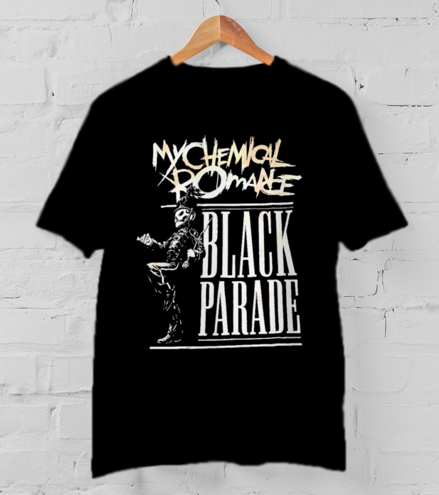 My Chemical Romance Black Parade Skeleton Marching Band T-Shirt