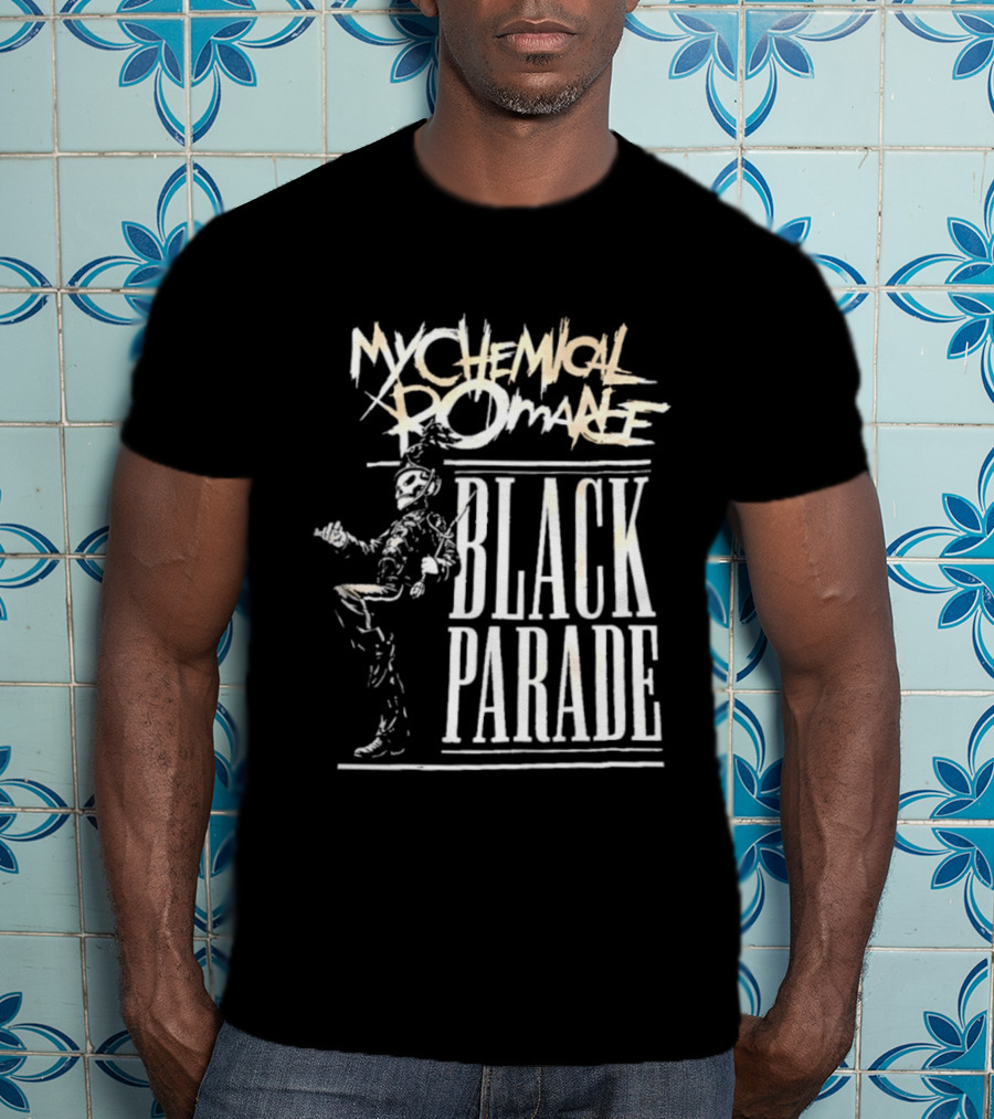 My Chemical Romance Black Parade Skeleton Marching Band T-Shirt