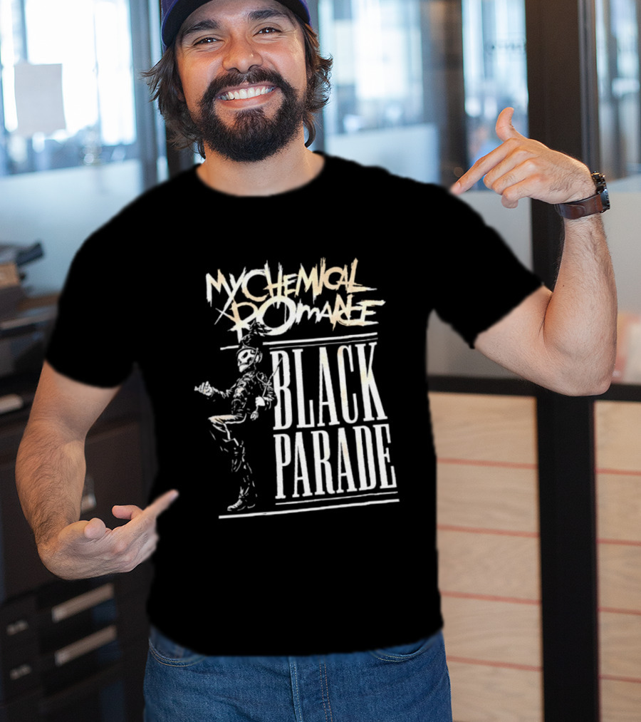 My Chemical Romance Black Parade Skeleton Marching Band T-Shirt