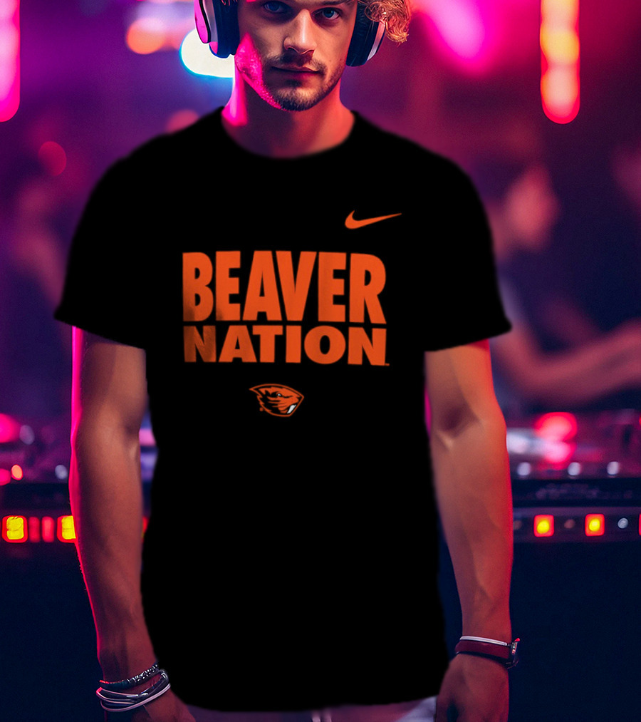 Oregon State Beavers Beaver Nation Nike T-Shirt