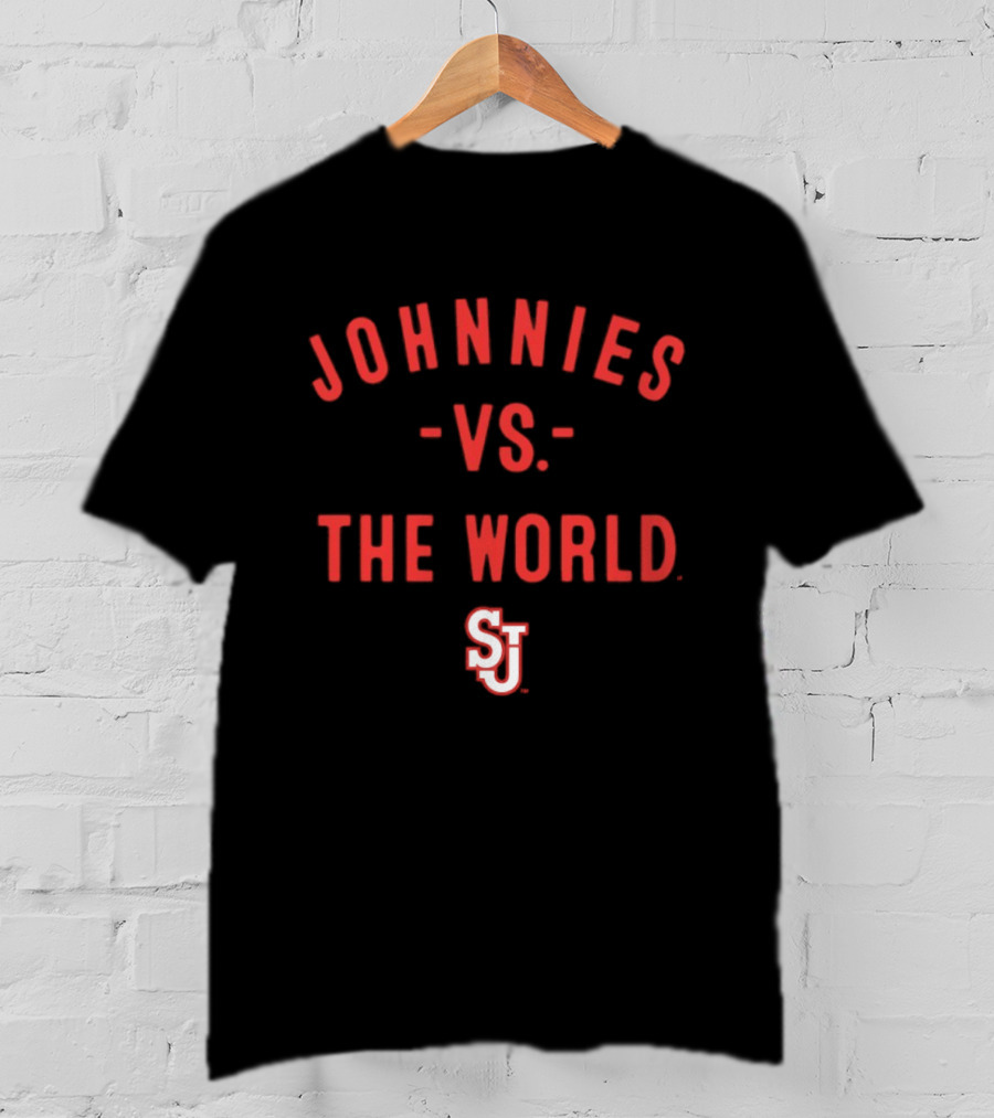 St. John's Red Storm Johnnies Vs The World SJ NCAA 2026 Season T-Shirt