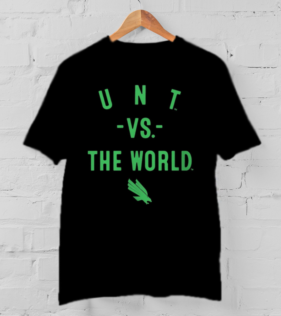 UNT Vs The World Mean Green 2026 NCAA Season T-Shirt