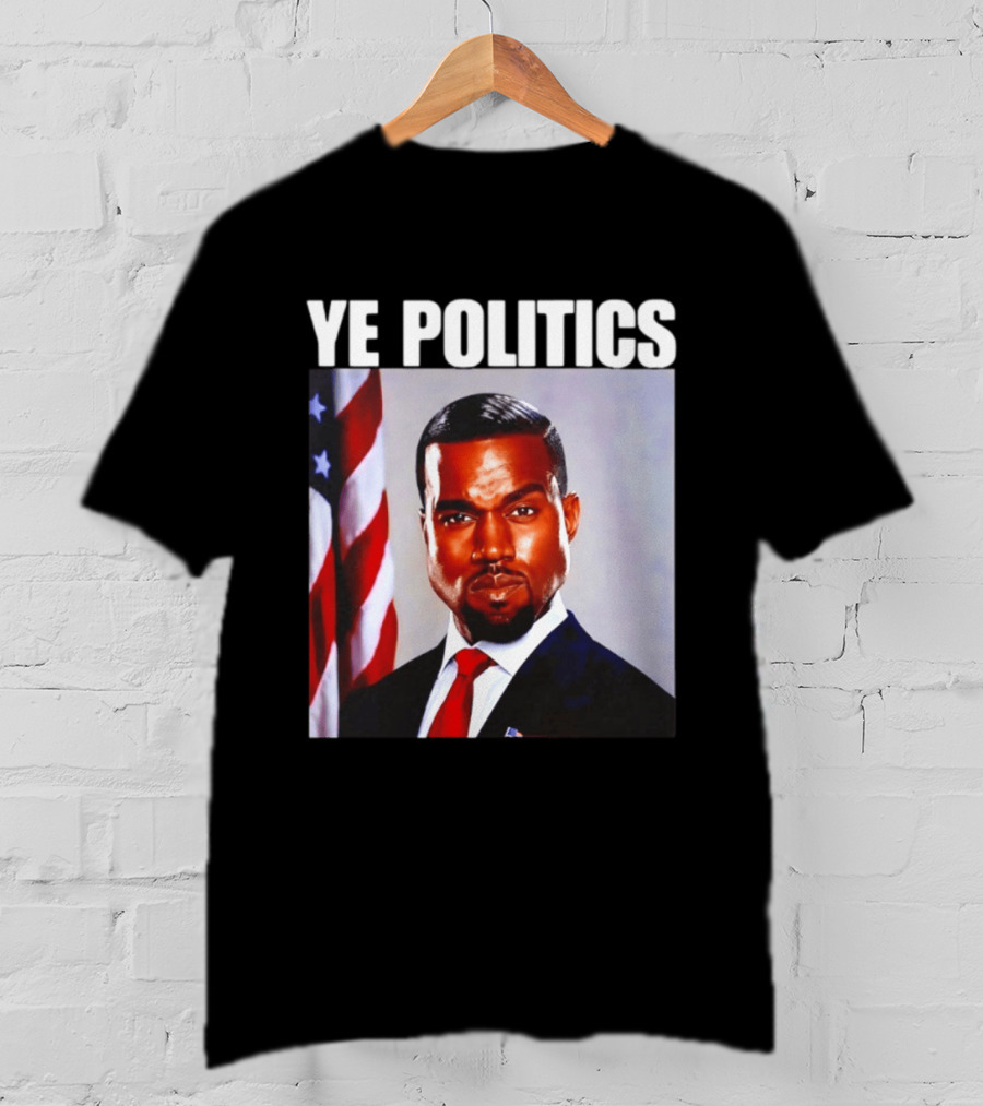 Ye Politics Kanye West American Flag T-Shirt