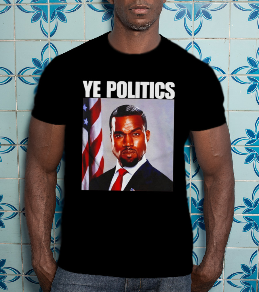 Ye Politics Kanye West American Flag T-Shirt