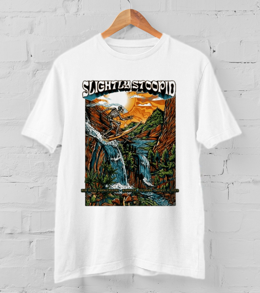 Slightly Stoopid Red Rocks Amphitheatre Morrison Colorado August 8 2026 T-Shirt