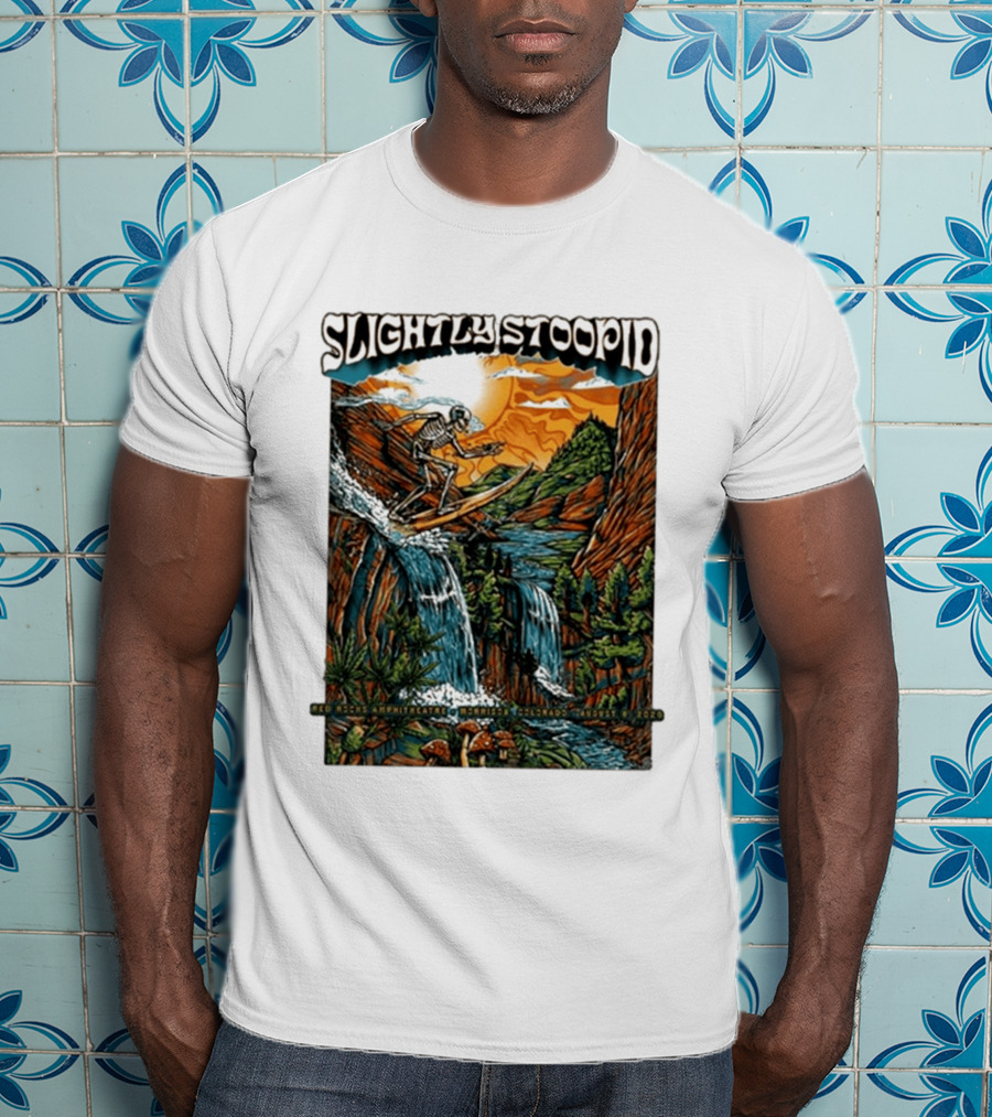 Slightly Stoopid Red Rocks Amphitheatre Morrison Colorado August 8 2026 T-Shirt