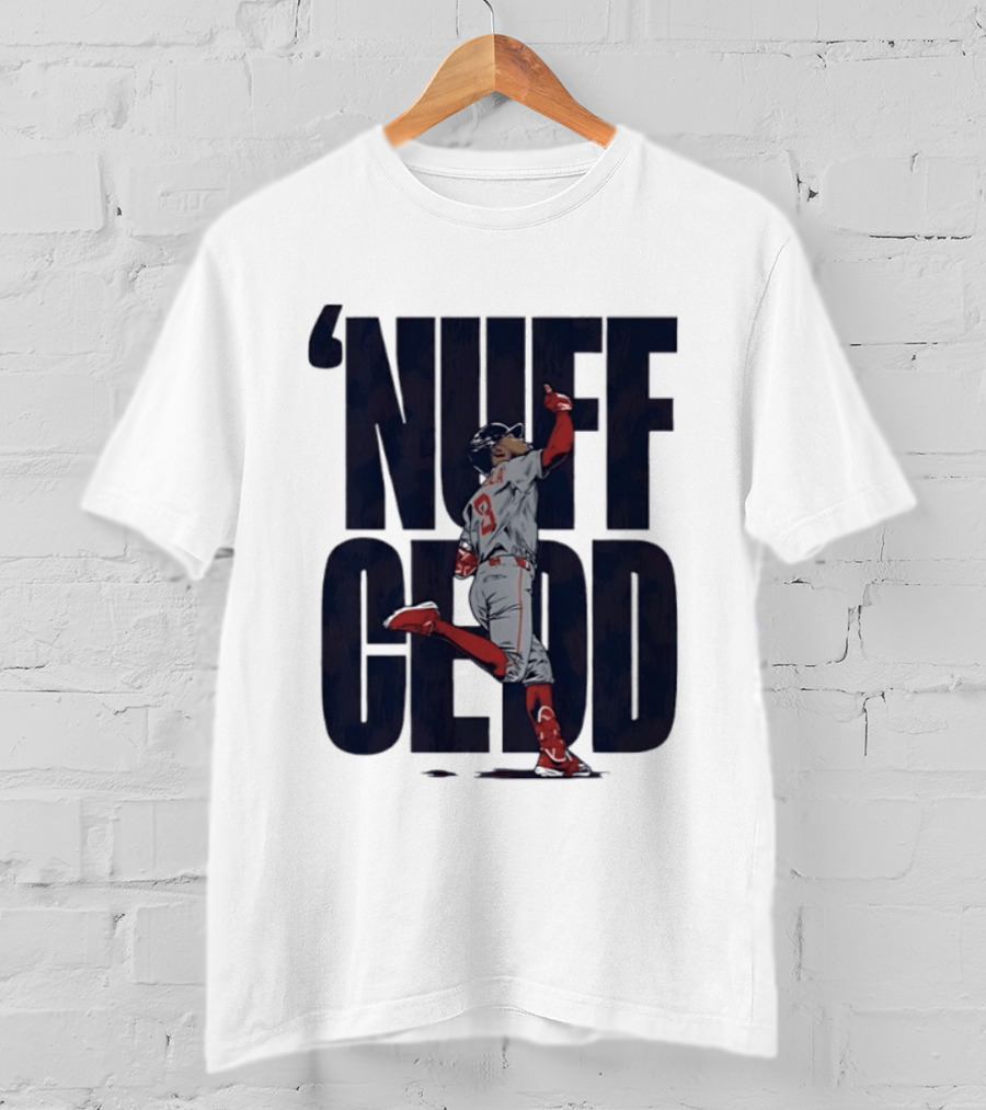 Nuff Cedd Ceddanne Rafaela Boston Baseball 2026 MLB Season T-Shirt