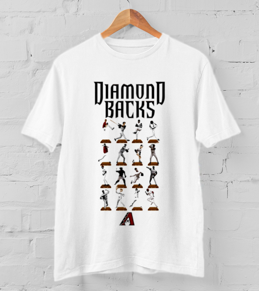 Diamondbacks Hall Of Fame MLB Baseball Legends Moments T-Shirt