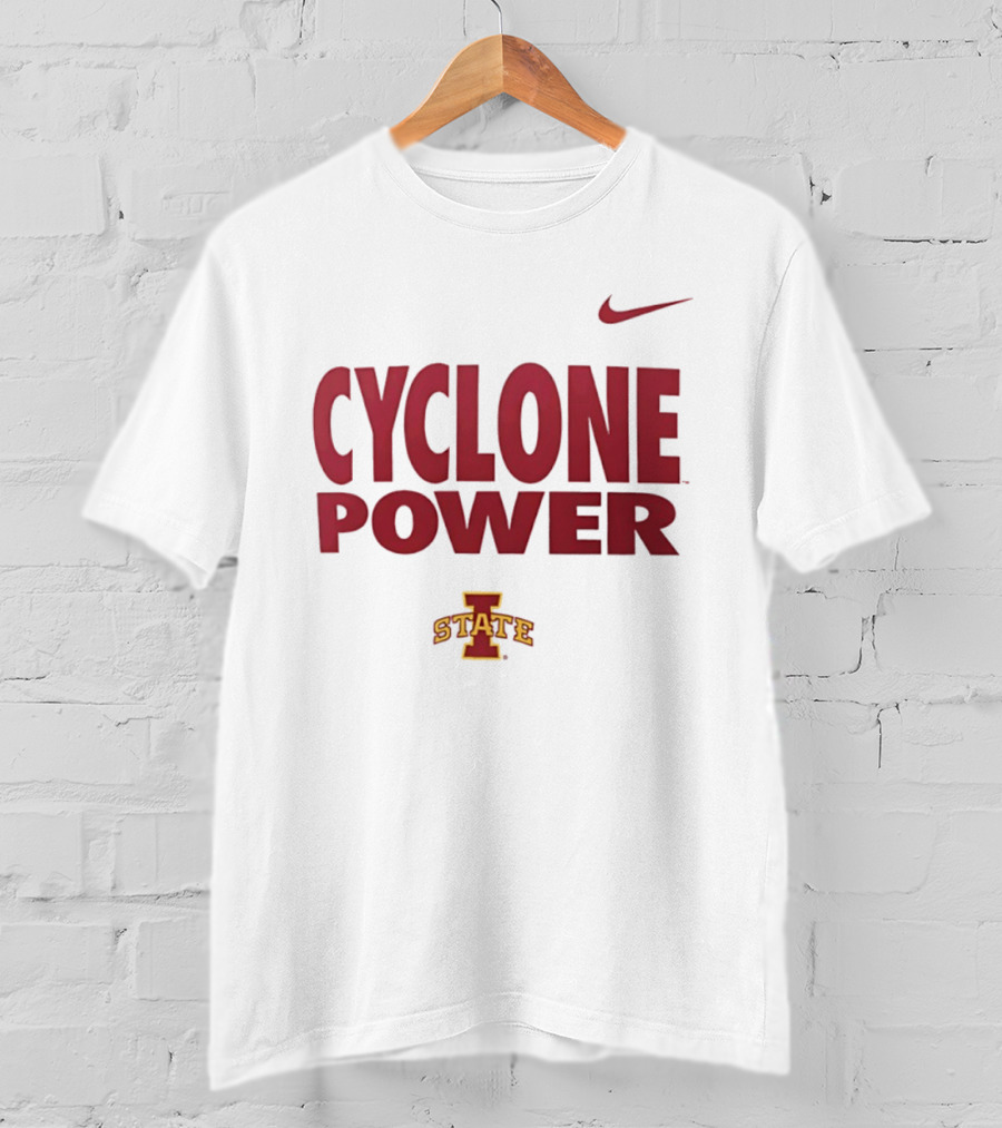 Cyclone Power Iowa State Nike Sports Fan Gear T-Shirt