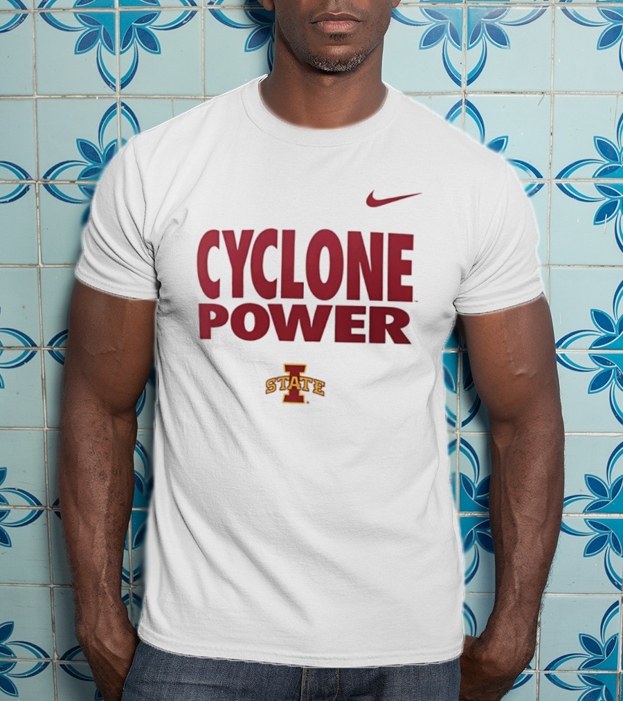 Cyclone Power Iowa State Nike Sports Fan Gear T-Shirt