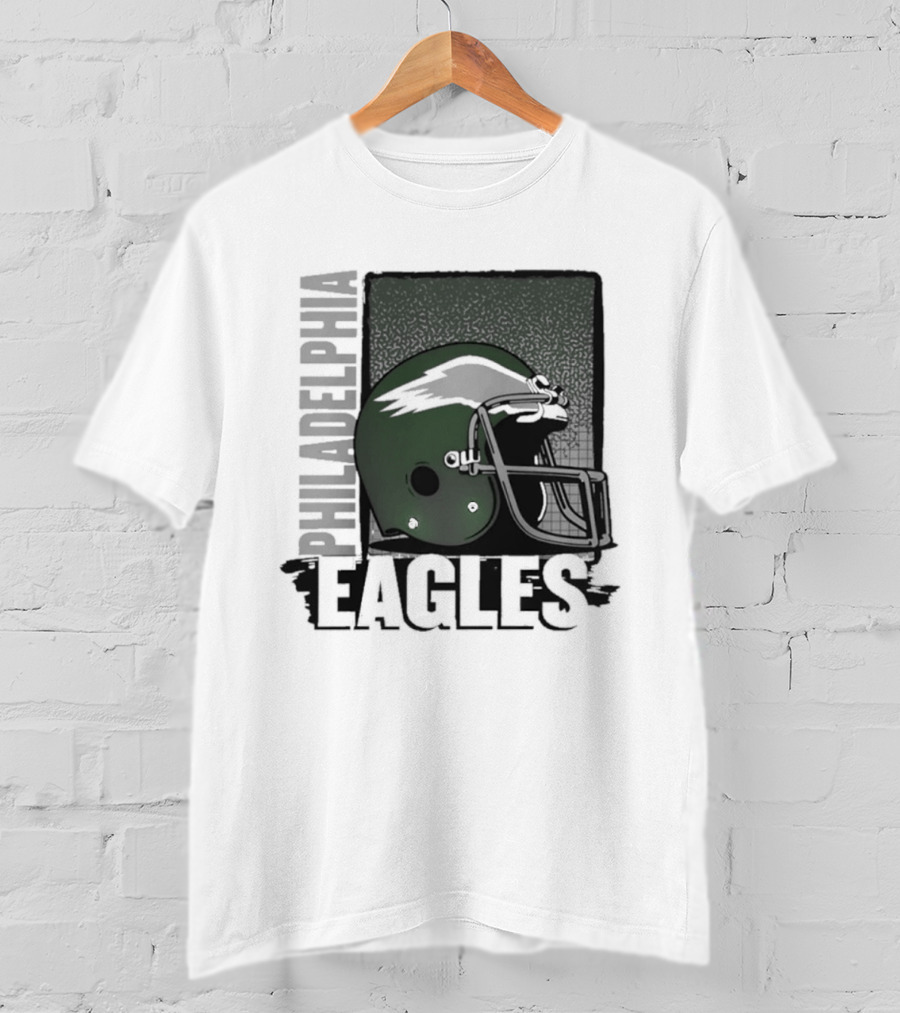 Philadelphia Eagles 2026 Season Helmet Football T-Shirt