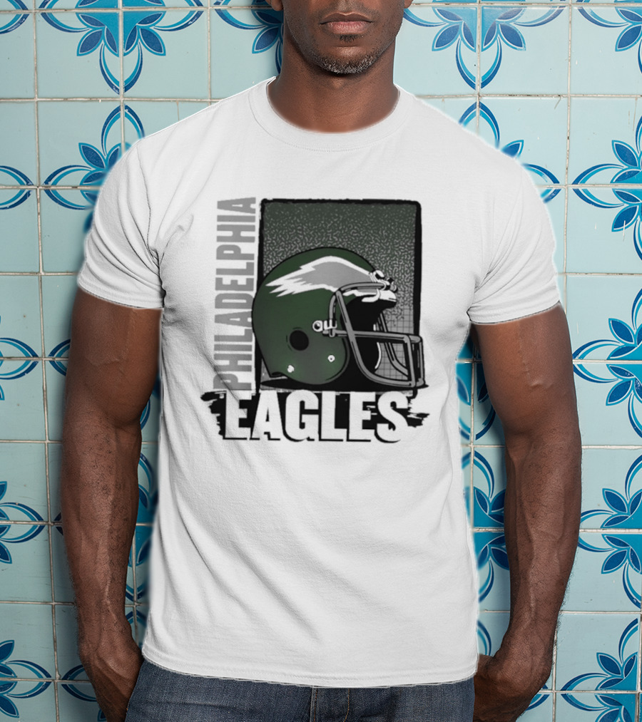 Philadelphia Eagles 2026 Season Helmet Football T-Shirt