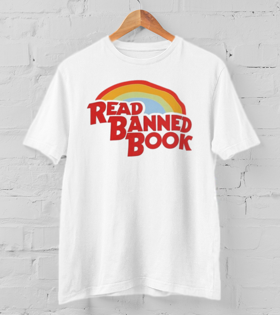 Read Banned Book Rainbow T-Shirt