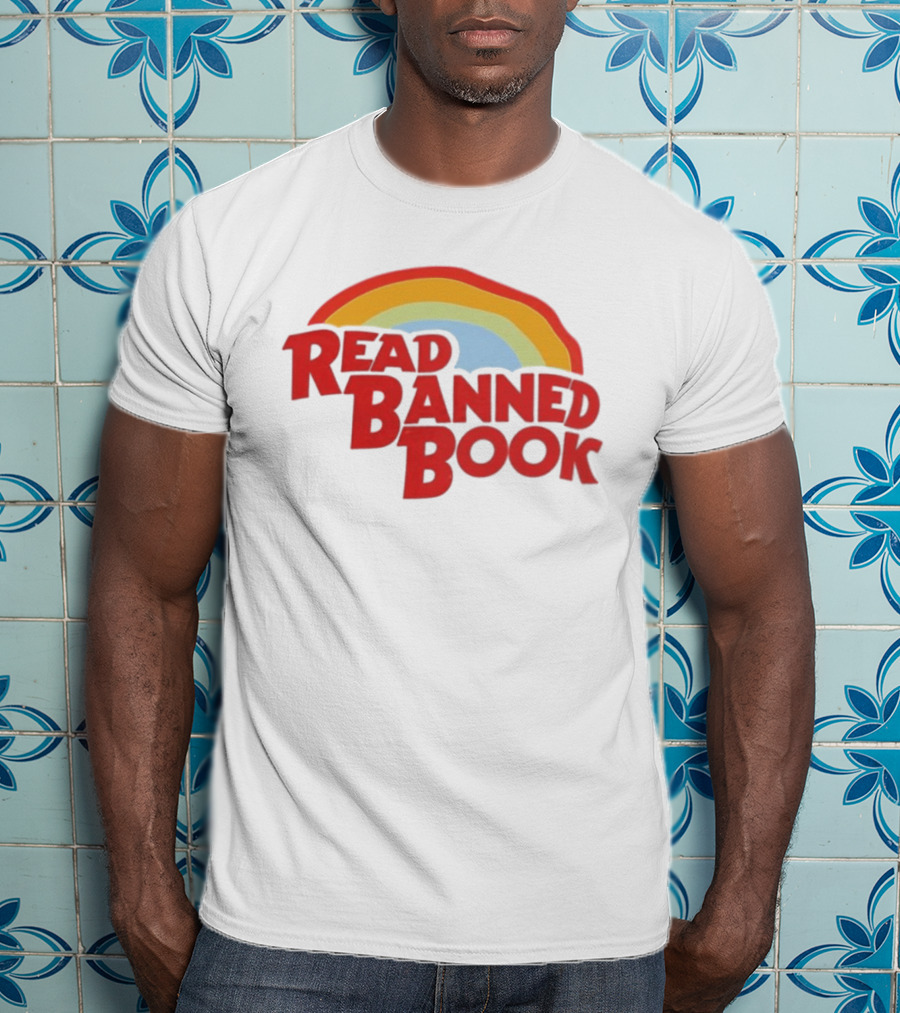 Read Banned Book Rainbow T-Shirt