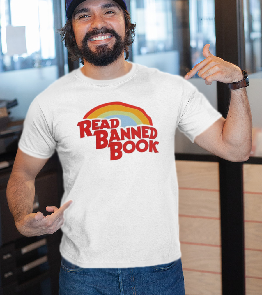 Read Banned Book Rainbow T-Shirt