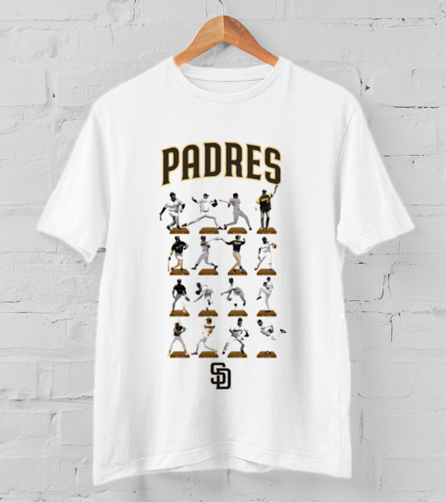 San Diego Padres Legends Hall Of Fame MLB Baseball Moments T-Shirt