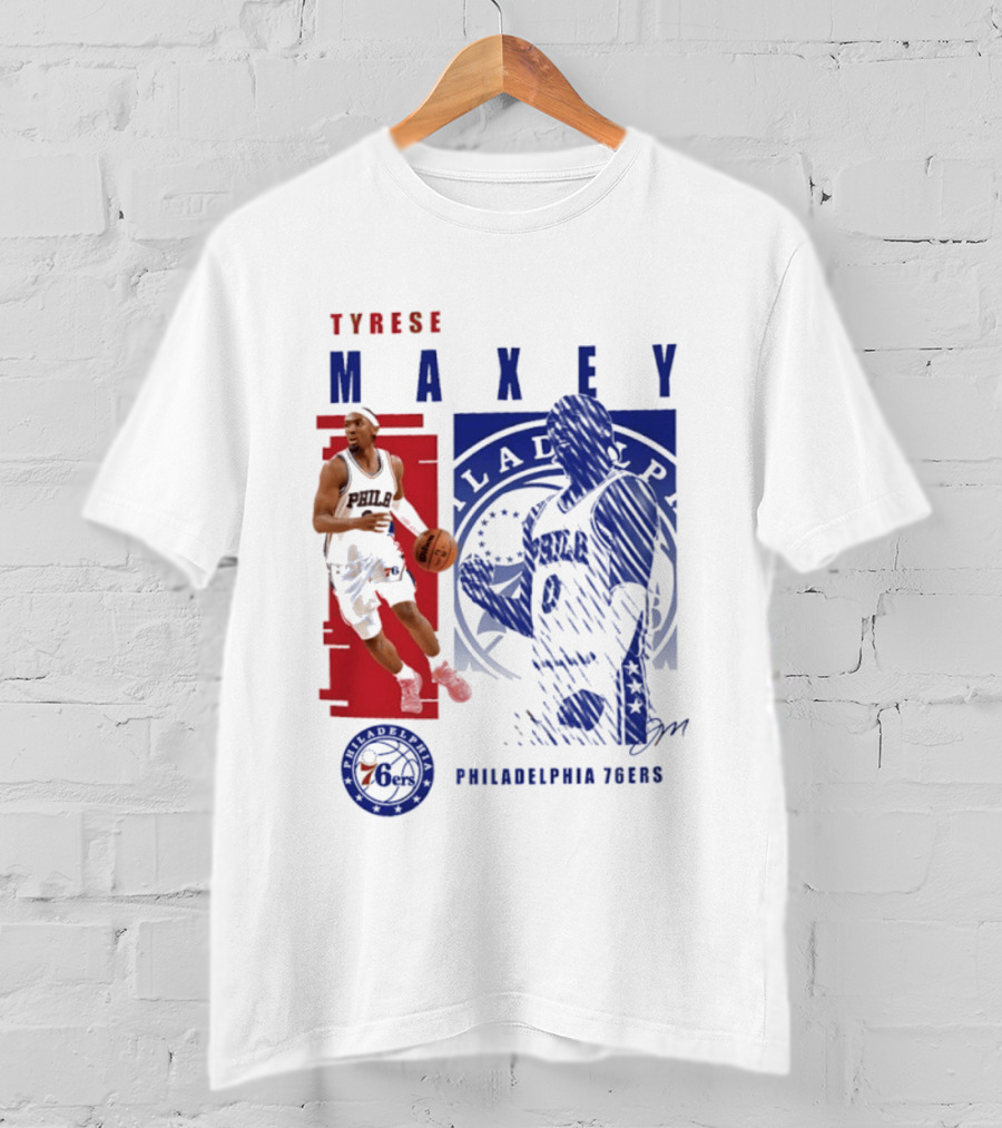 Tyrese Maxey Philadelphia 76ers NBA Highlights 2026 T-Shirt