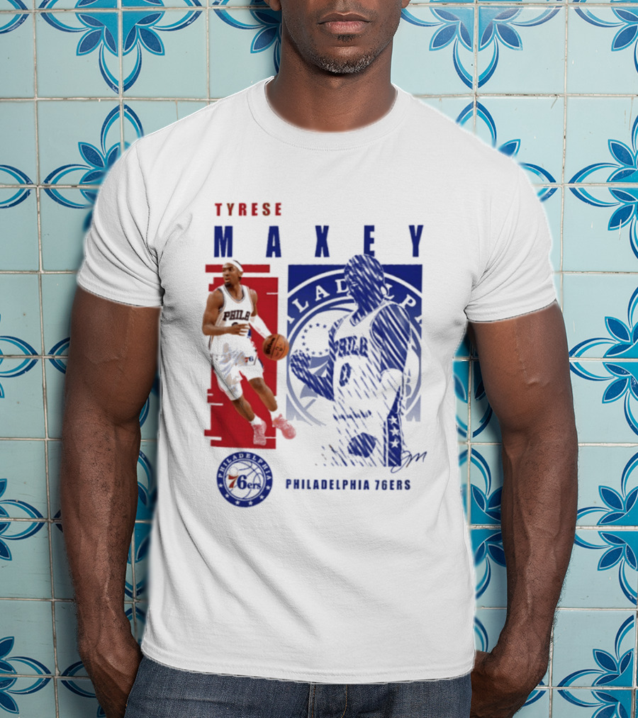 Tyrese Maxey Philadelphia 76ers NBA Highlights 2026 T-Shirt