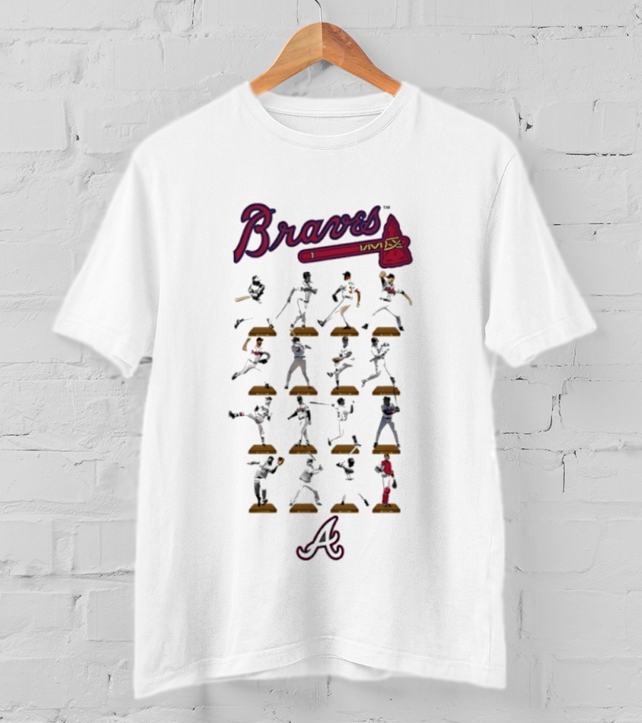 Braves Legends Hall Of Fame MLB Baseball Iconic Moments T-Shirt