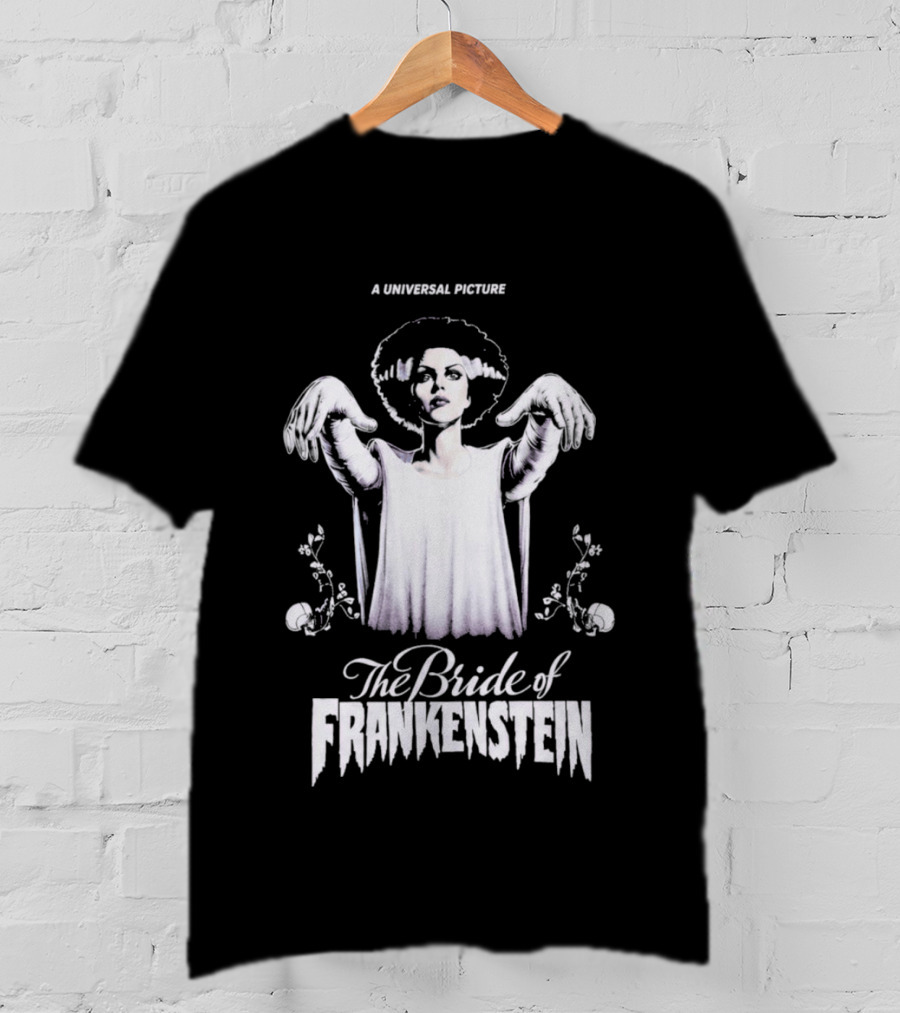 A Universal Picture The Bride Of Frankenstein Purple T-Shirt