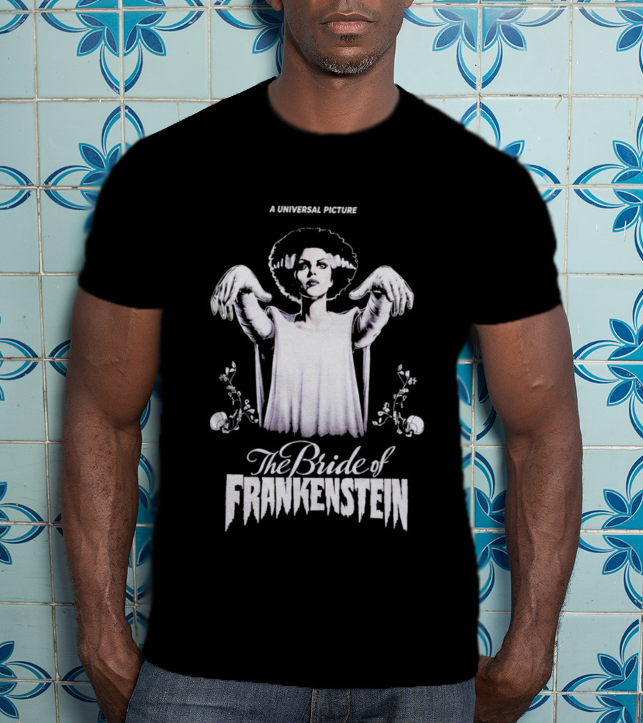 A Universal Picture The Bride Of Frankenstein Purple T-Shirt