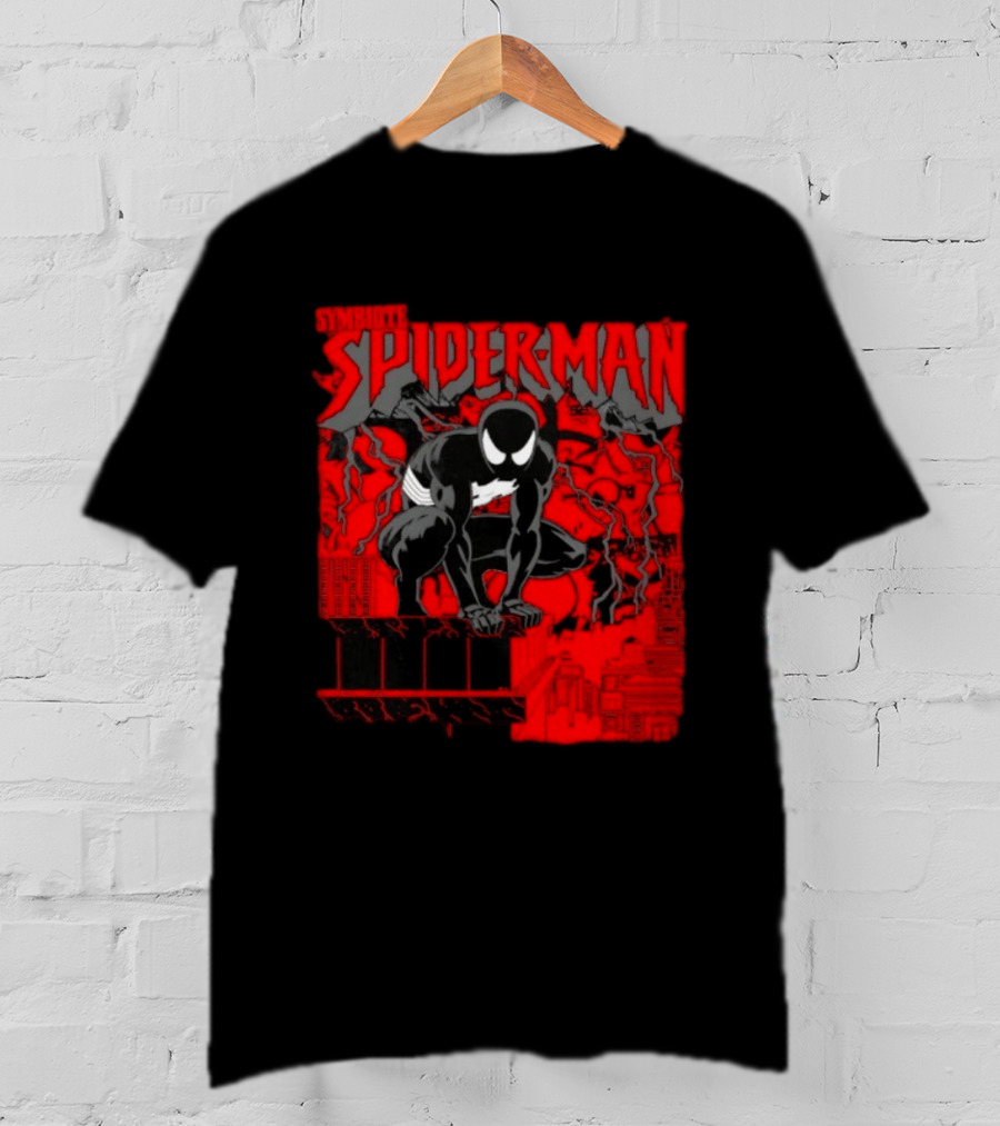 Symbiote Spider Man Marvel Venom Black Suit Comic T-Shirt
