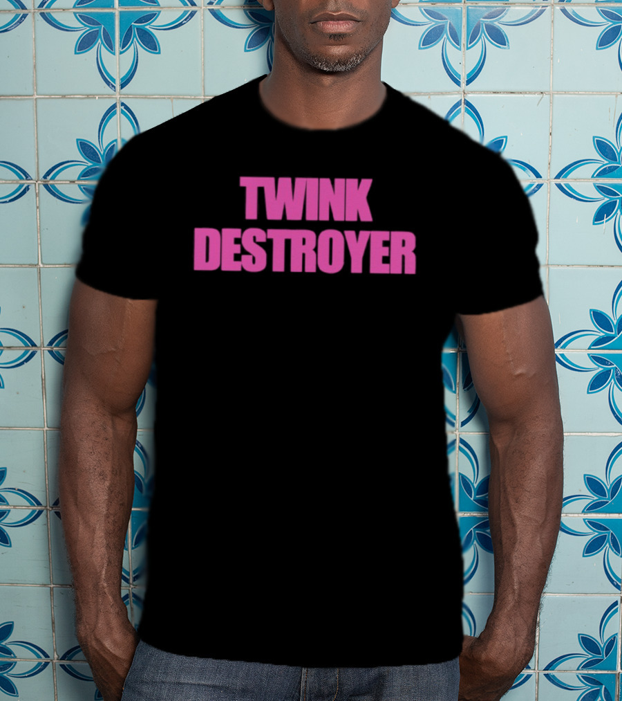 Twink Destroyer Bold Pink T-Shirt