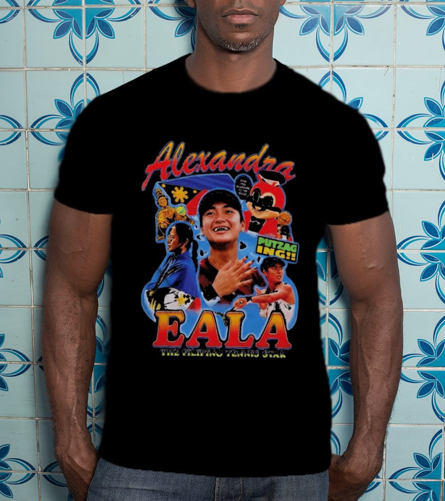 Alexandra Eala Filipino Tennis Star Putzag Ing! T-Shirt
