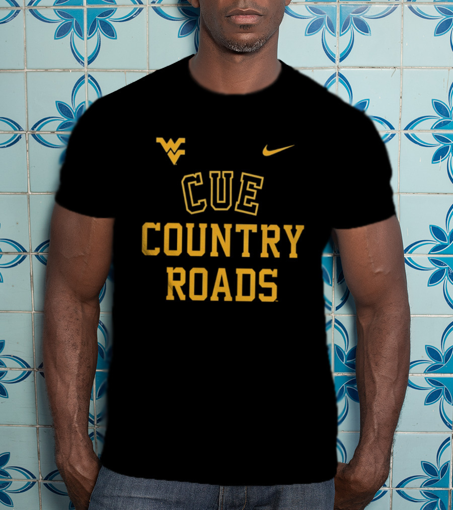 West Virginia Mountaineers CUE COUNTRY ROADS Nike T-Shirt