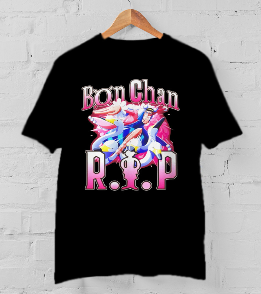Bon Chan RIP One Piece Bentham Manga Swan Ballet Warlord T-Shirt