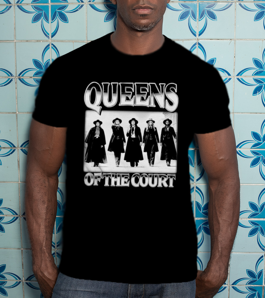Indiana Fever Queens Of The Court Basketball Team Legends T-Shirt