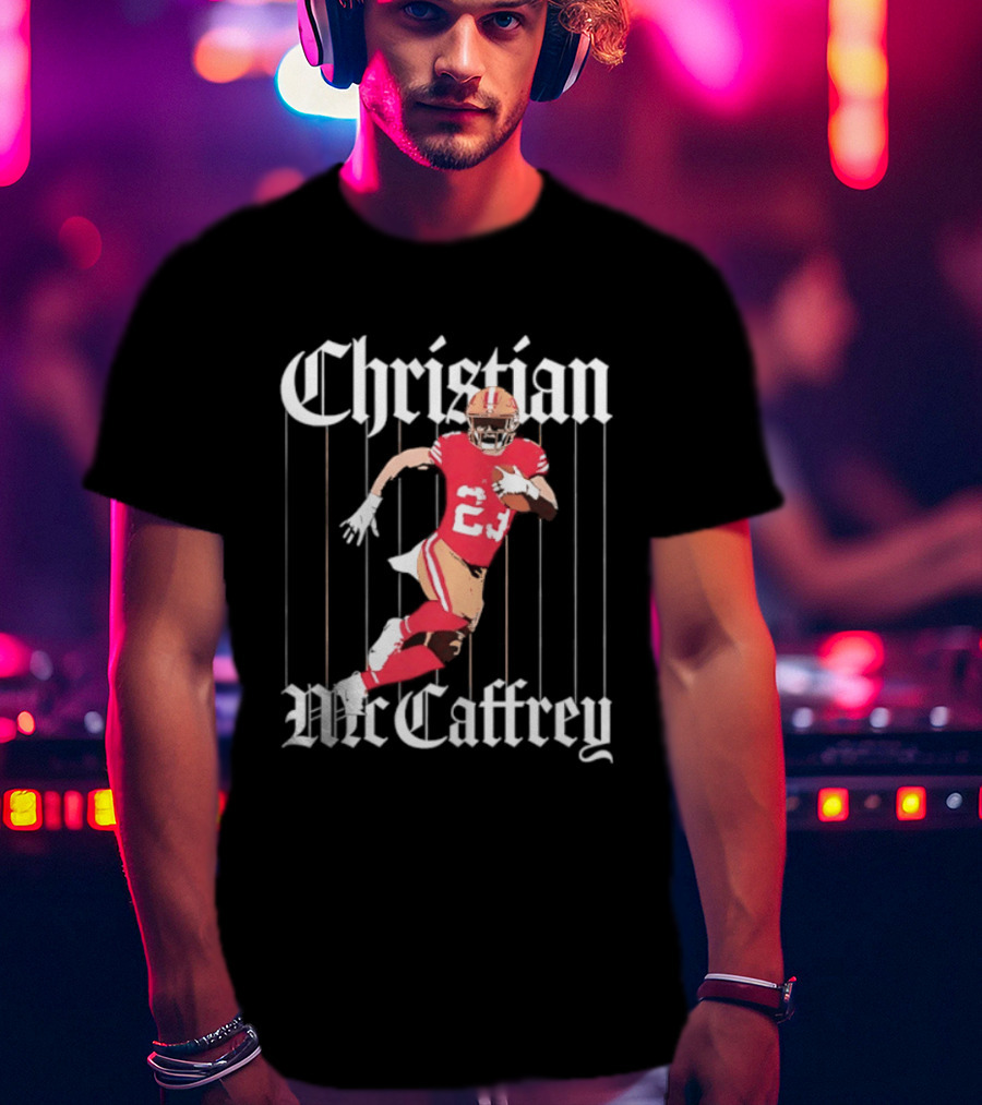 Christian McCaffrey 23 San Francisco 49ers Running Back T-Shirt