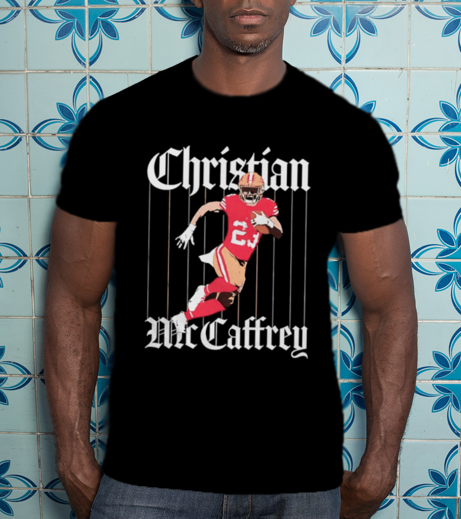 Christian McCaffrey 23 San Francisco 49ers Running Back T-Shirt