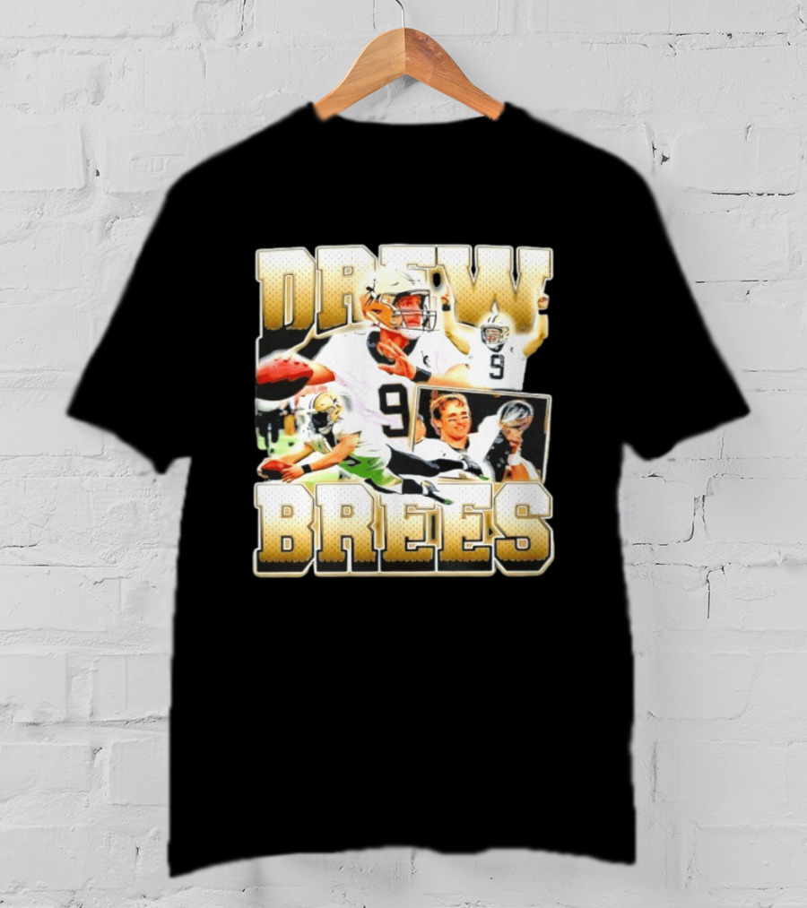 Drew Brees 9 New Orleans Saints Legend T-Shirt