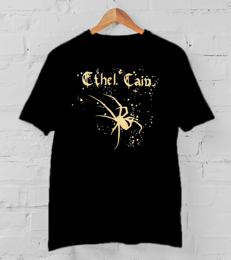 Ethel Cain Yellow Spider Gothic T-Shirt