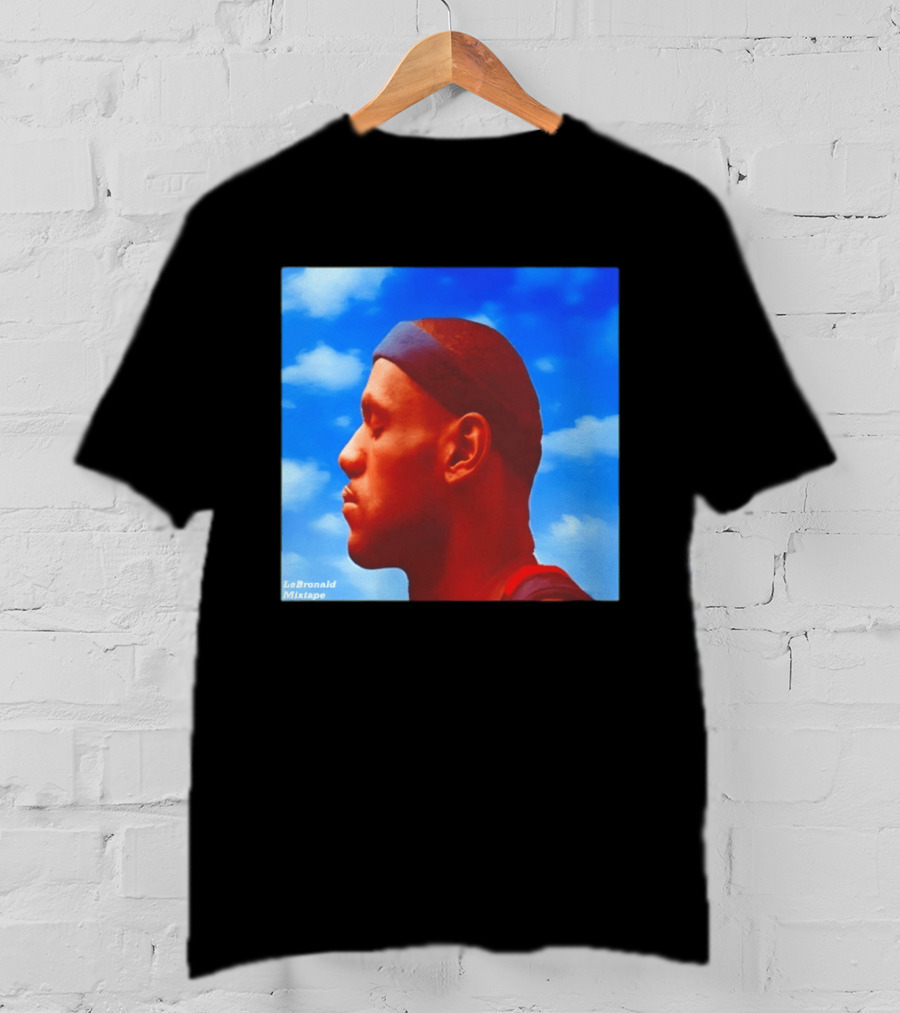 LeBron James LeBronald Mixtape Nothing Was LeSame Los Angeles Lakers Sky T-Shirt