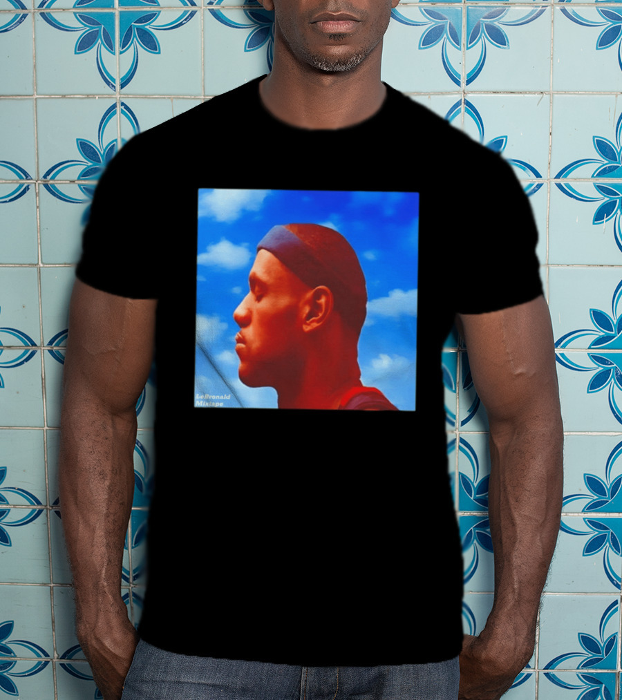 LeBron James LeBronald Mixtape Nothing Was LeSame Los Angeles Lakers Sky T-Shirt