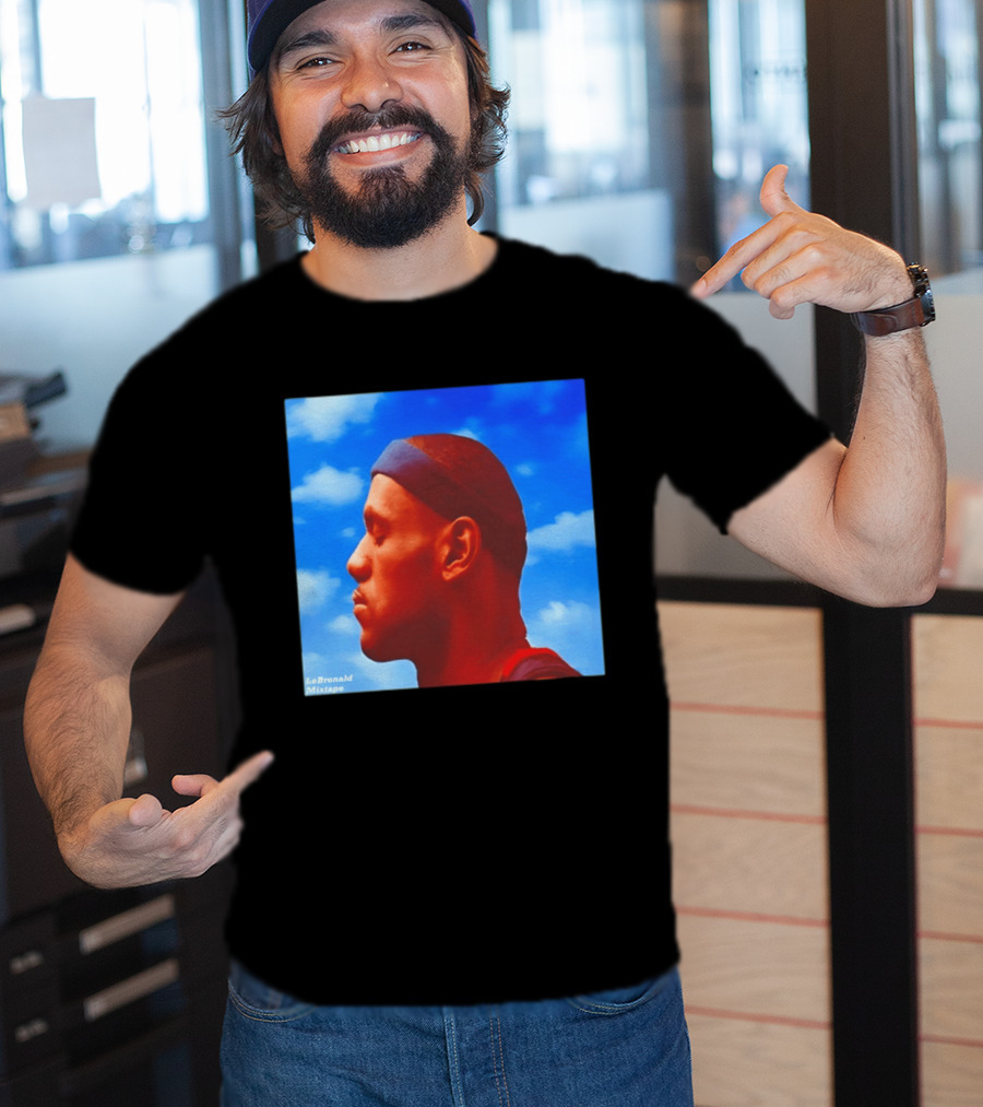 LeBron James LeBronald Mixtape Nothing Was LeSame Los Angeles Lakers Sky T-Shirt