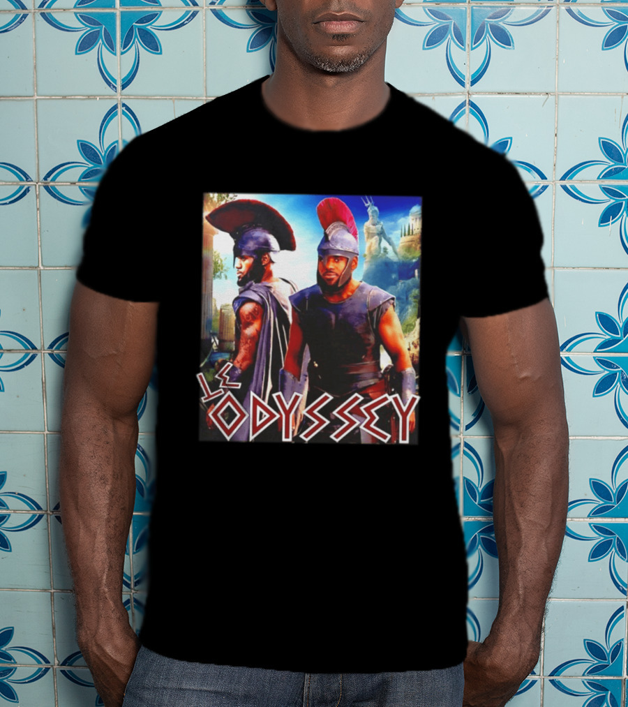 LeOdyssey LeBron James Greek Mythology Adventure T-Shirt