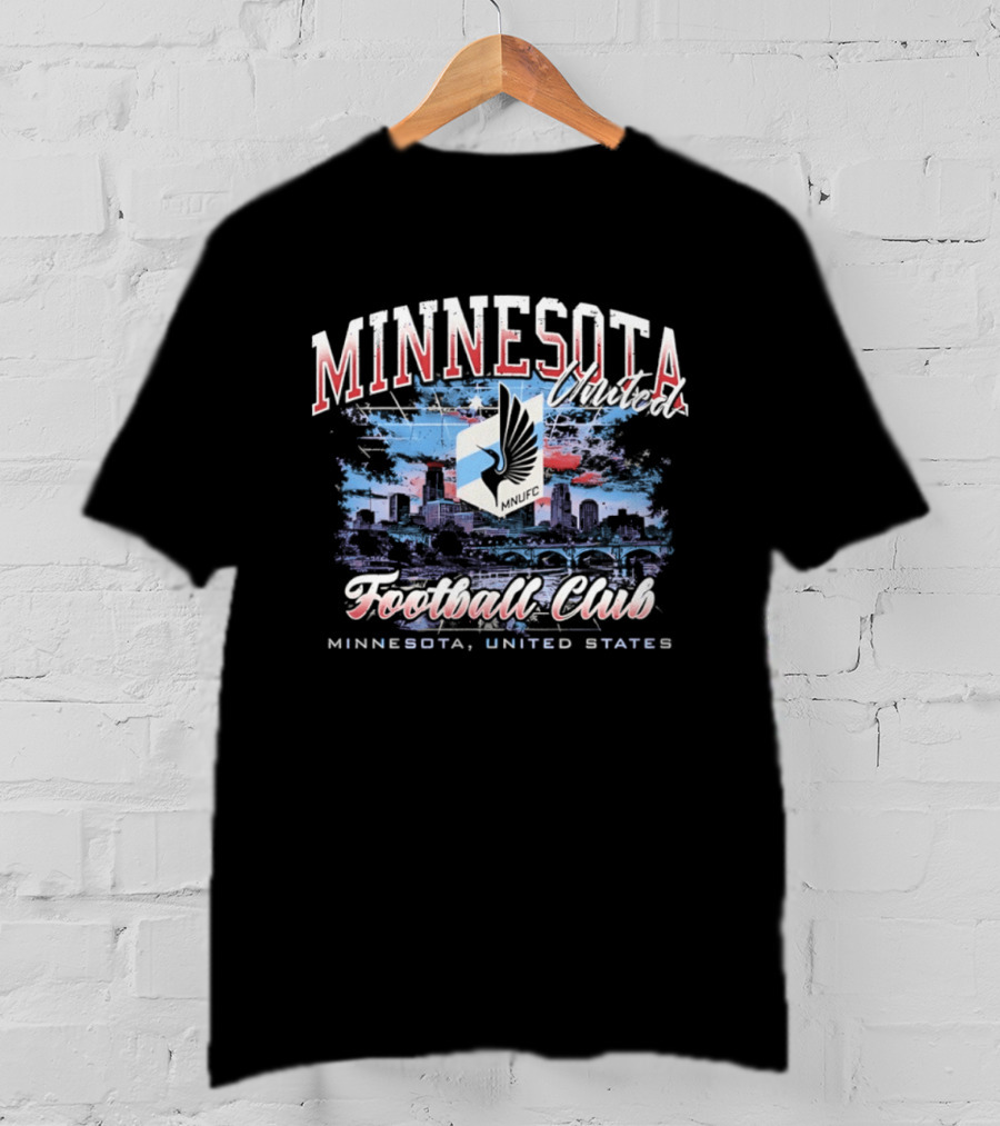 Minnesota United Football Club Minnesota United States Scenery T-Shirt