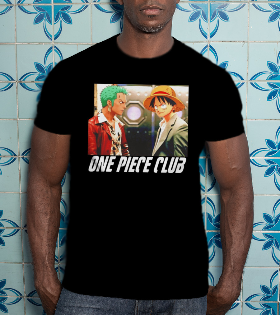 One Piece Club Roronoa Zoro Monkey D Luffy T-Shirt