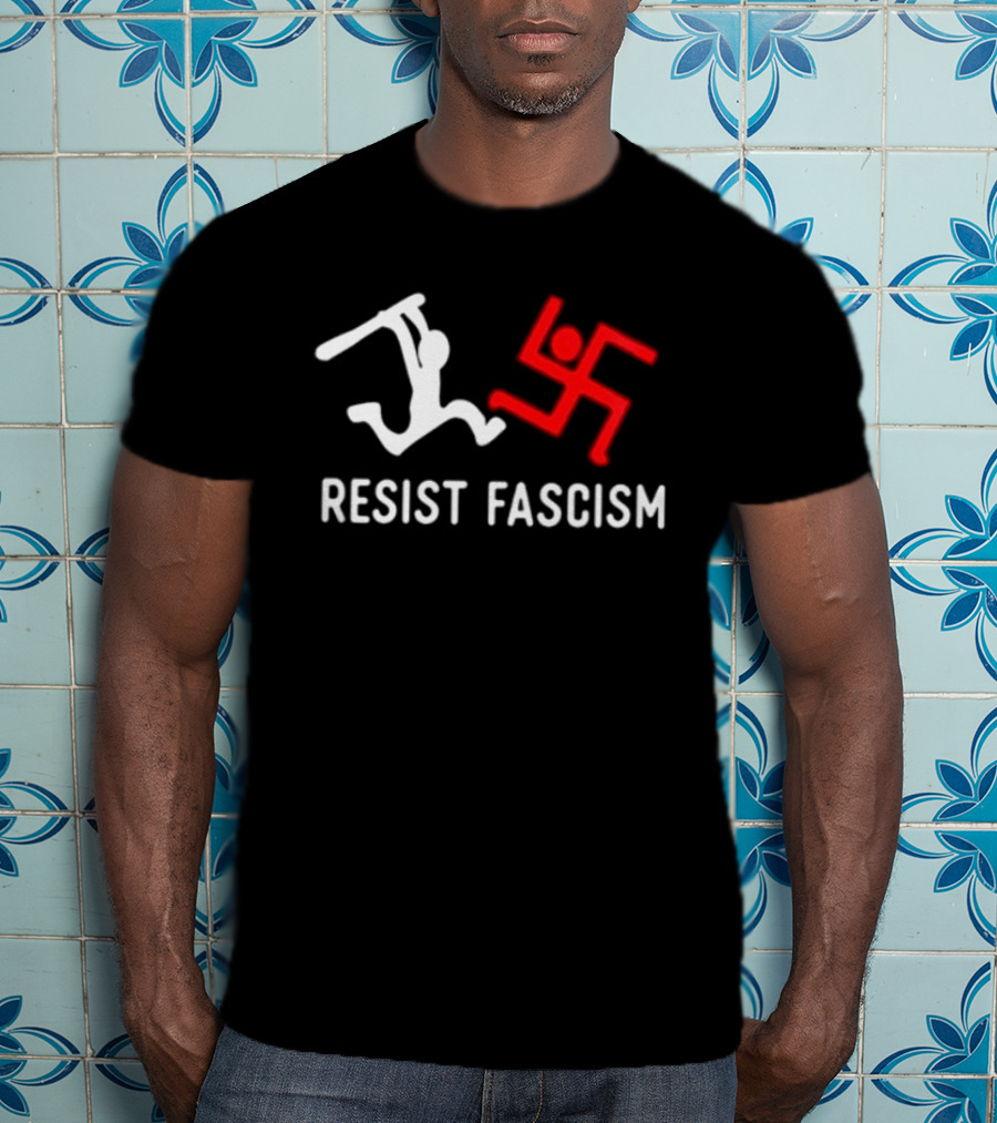 Resist Fascism Anti Nazi Anti Fascist Equality T-Shirt