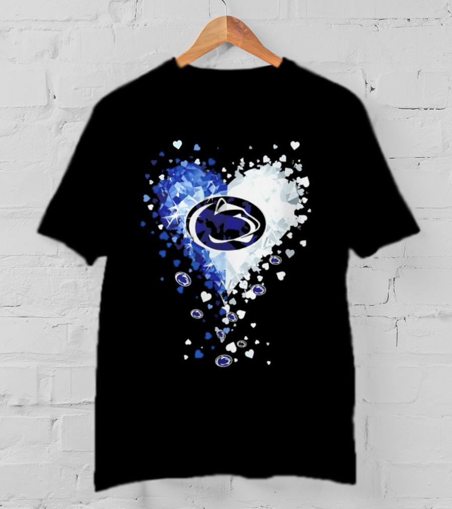 Penn State Nittany Lions 2026 NCAA Heart Diamond T-Shirt
