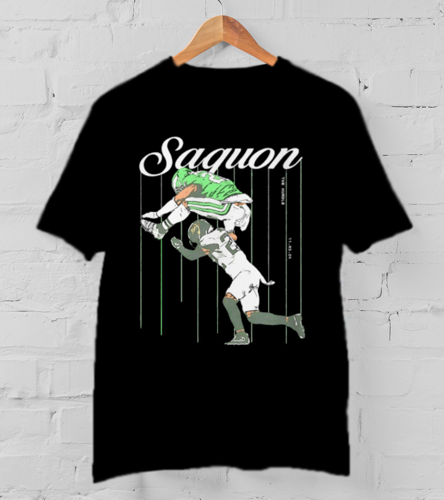 Saquon Barkley Backwards Hurdle Against Philadelphia Eagles T-Shirt