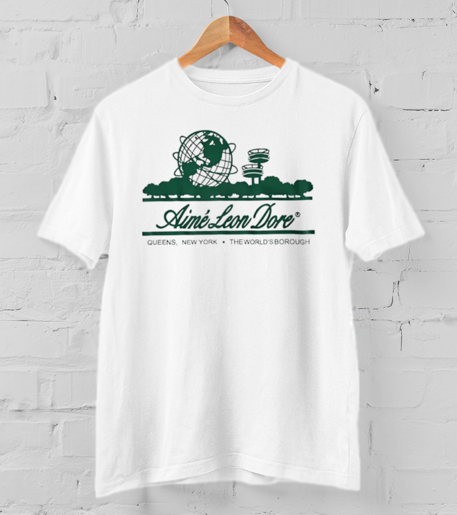 Aimé Leon Dore Queens New York World's Borough Unisphere T-Shirt